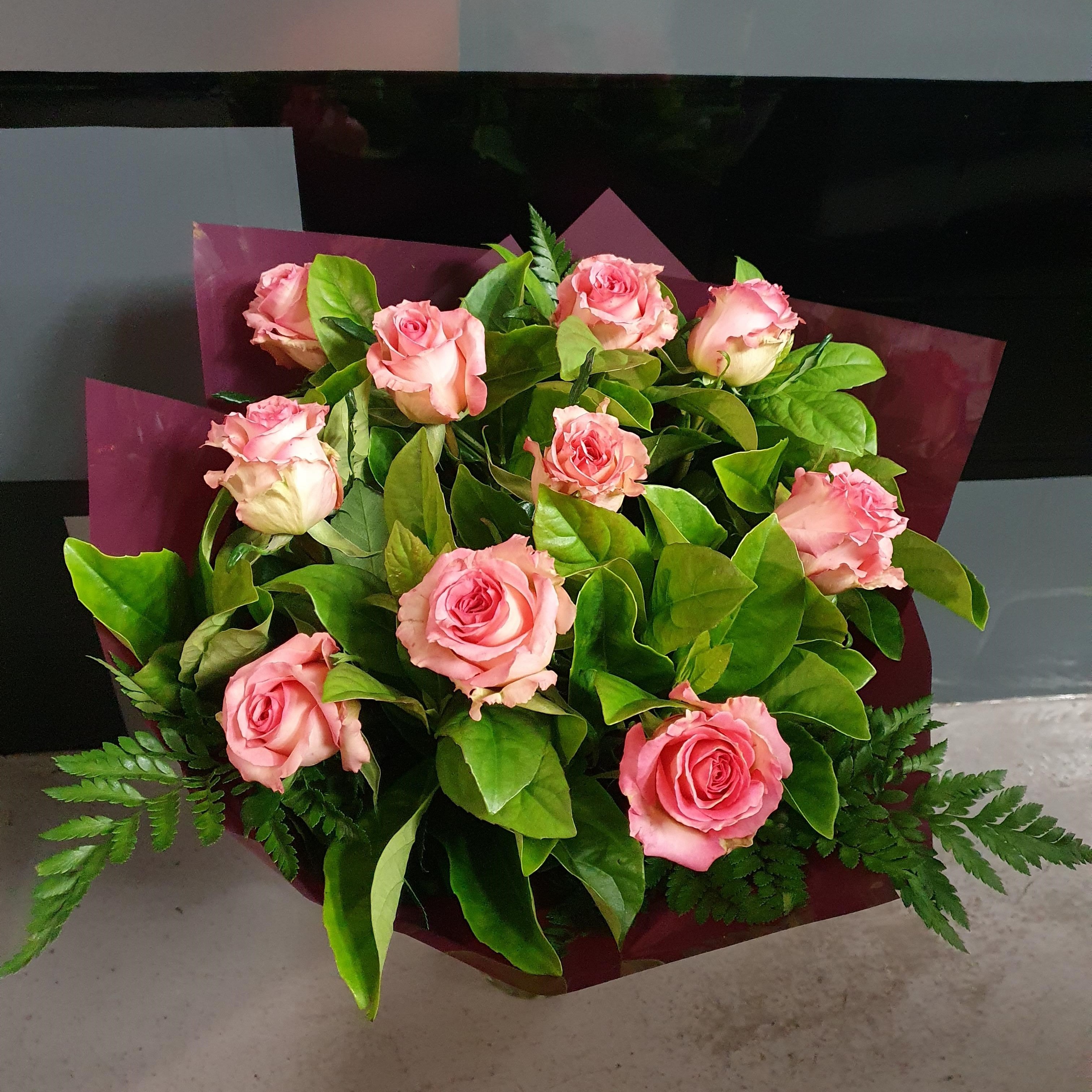 Pink Roses Bouquet